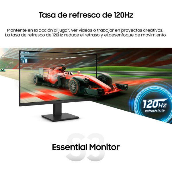 Monitor Samsung LED 22" Full HD 120Hz 22F310EAN - Potencia y Fluidez.26 — foto 5 de 9