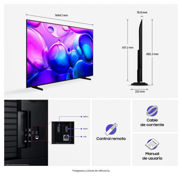 Televisor Samsung Smart TV Q6F 65" QLED UHD 4K - Calidad Premium Garantizada — foto 2 de 9