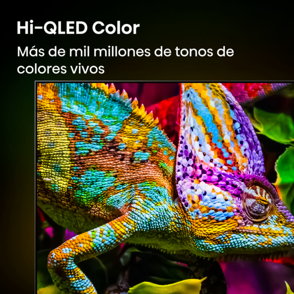 Televisor Smart TV Hisense 43" QLED Q4SV: Colores Vibrantes y Diseño Elegante. — foto 4 de 9