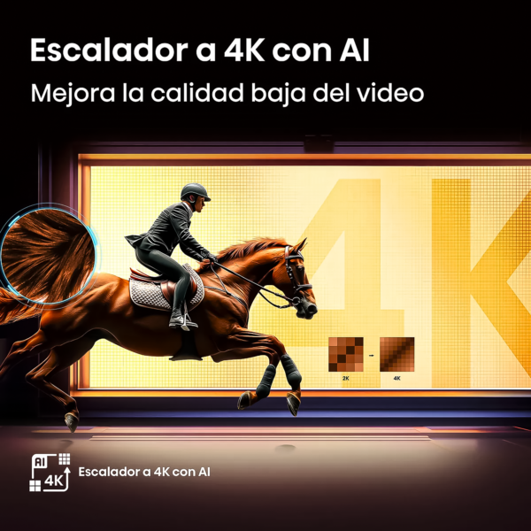 Televisor Hisense 65" Pulgadas UHD 4K A5NV Smart TV | La Evolución de tu Entretenimiento. — foto 4 de 9