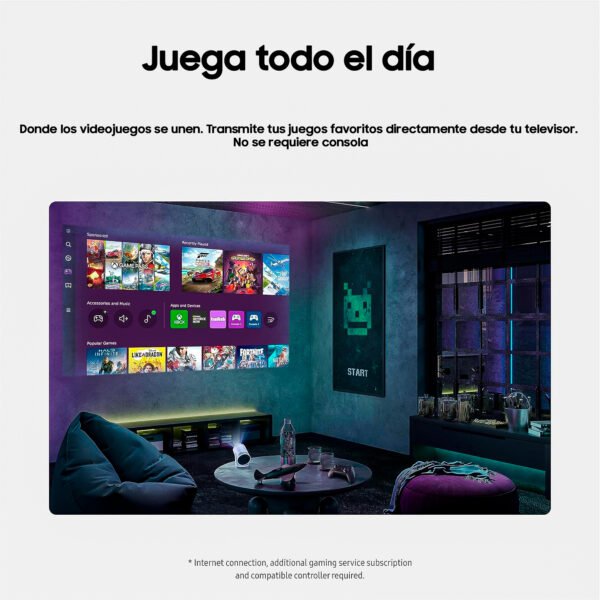 Video Proyector SAMSUNG SP-LFF3CLAXXZL Smart The Freestyle 2da Generación Blanco — foto 4 de 10