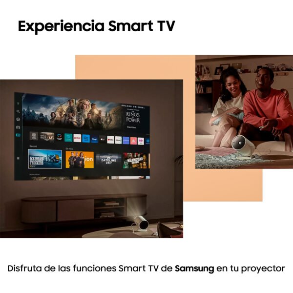 Video Proyector SAMSUNG SP-LFF3CLAXXZL Smart The Freestyle 2da Generación Blanco — foto 8 de 10