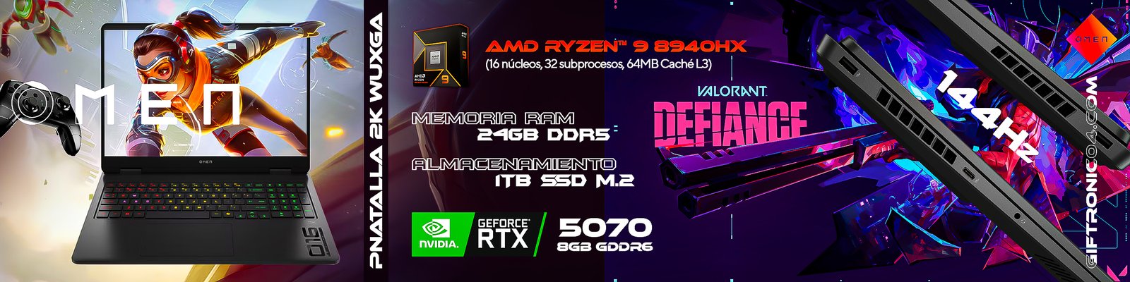 hp omen 16 ap0011la amd r9 8940hx