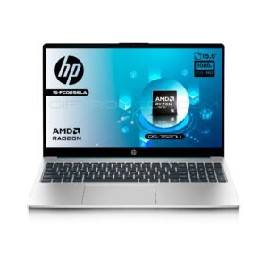 Portátil HP 15-fc0256la | AMD Ryzen 5 7520U  |  16GB RAM  |  512GB SSD  |  Azul - Gris