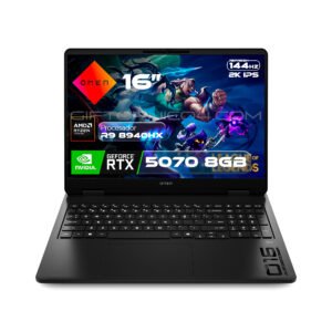 Portatil Hp Omen 16-ap0011la | 16" 2K 144Hz | AMD Ryzen™ 9 8940HX | RAM 24GB | 1TB SSD | RTX5070 8GB