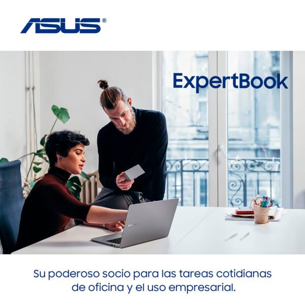 Portatil Asus ExpertBook B1403CVA | 14" FHD | Intel Core 7 240H | RAM 16GB | 512GB SSD | Grey — foto 6 de 8