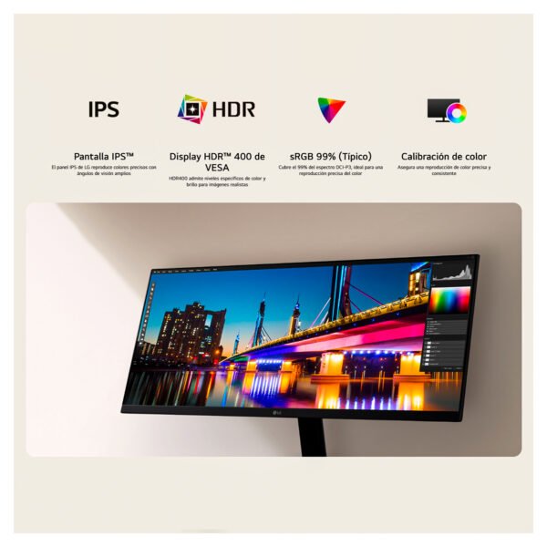 Monitor LG UltraWide 29U511A-B IPS 100Hz 1ms HDR Gamer y Trabajo — foto 10 de 12