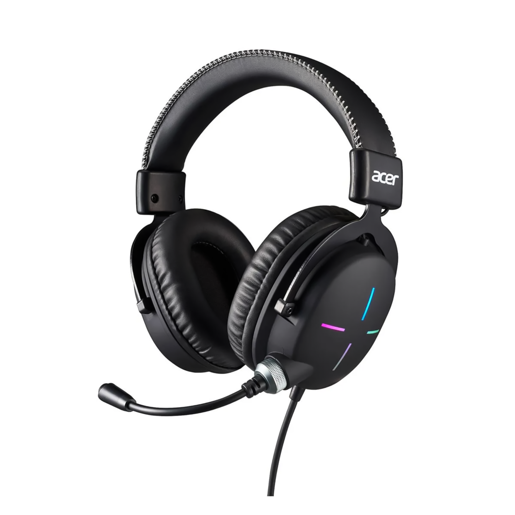 audífonos gamer acer nitro alámbricos nhw200 over ear | rendimiento pro