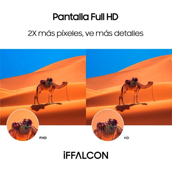 Televisor Smart TV iFFALCON 50" S55 Full HD - Diseño Sin Bordes — foto 3 de 12