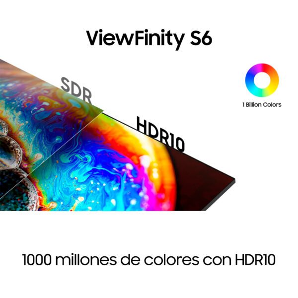 Monitor Samsung 34" Curvo WQHD S65 ViewFinity: Espacio y Precisión Profesional — foto 7 de 13
