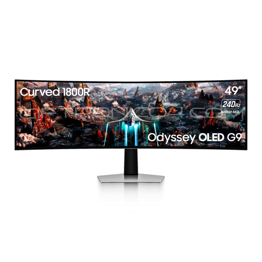 monitor samsung odyssey g9 dqhd oled 49" monitor curvo ultra wide negro