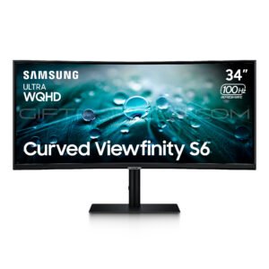 monitor samsung 34" curvo wqhd s65 viewfinity: espacio y precisión profesional