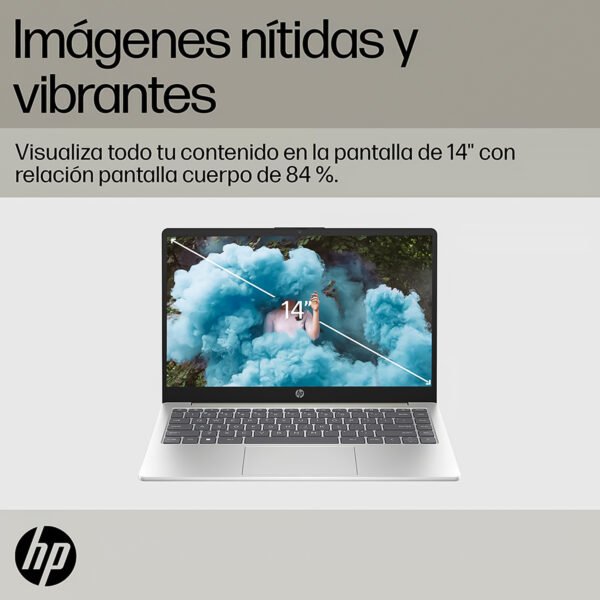 Portátil HP 14-em0217la AMD Athlon 7120U RAM 8GB 512GB SSD | para Estudiar y Trabajar — foto 6 de 9
