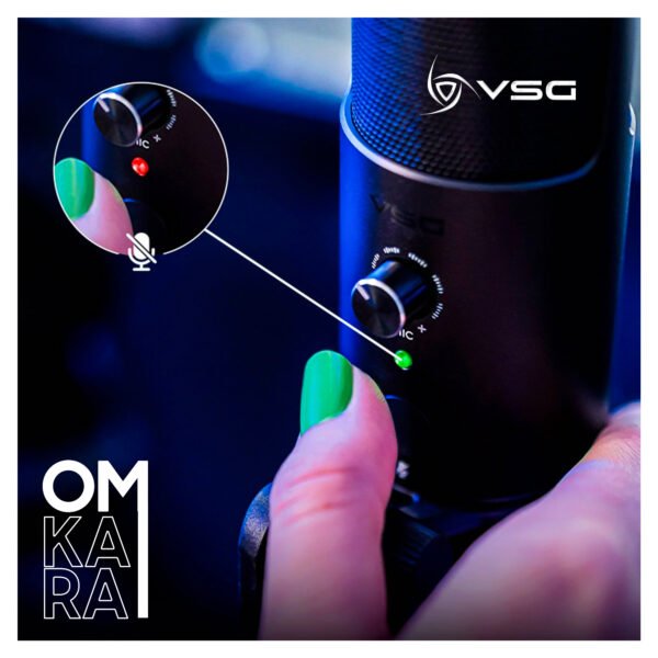 Micrófono Gamer USB VSG Omkara Profesional para Gaming y Podcast — foto 5 de 9