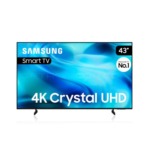 Televisor Samsung 43" U8500H Crystal UHD 4K Smart TV | Diseño Metal Stream y Tizen OS — foto 1 de 12