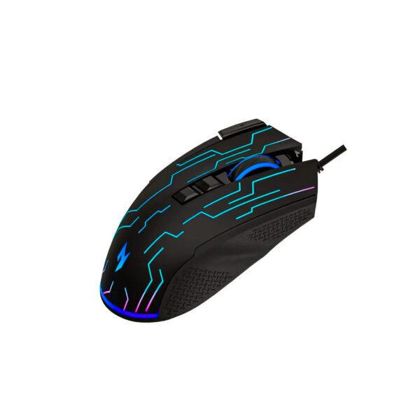 Mouse Gamer Acer Nitro NMW105 Alámbrico Negro - 6400 DPI y Luz RGB — foto 2 de 8