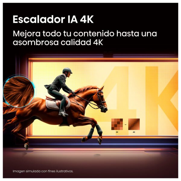 Televisor Hisense 50" Pulgadas 50A6S Smart TV 4K UHD con Google TV — foto 4 de 12