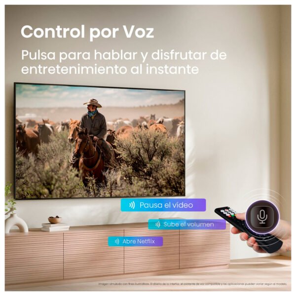 Televisor Hisense 50" Pulgadas 50A6S Smart TV 4K UHD con Google TV — foto 7 de 12