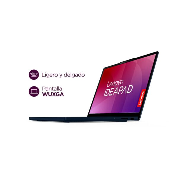 Portátil Lenovo IdeaPad Slim 3 15IWC11 Intel Core 7 350 RAM16GB 512GB SSD Blue — foto 4 de 10