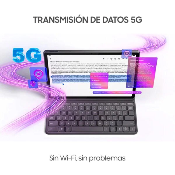 Tablet Lenovo Idea Tab 11" 2.5K 5G TB336ZU RAM 6GB-128GB + Kit de Productividad — foto 3 de 11