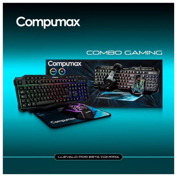 Portátil Compumax Onix Series Intel Core i7-13620H RAM 8GB 512GB SSD Incluye Combo Gamer — foto 6 de 8