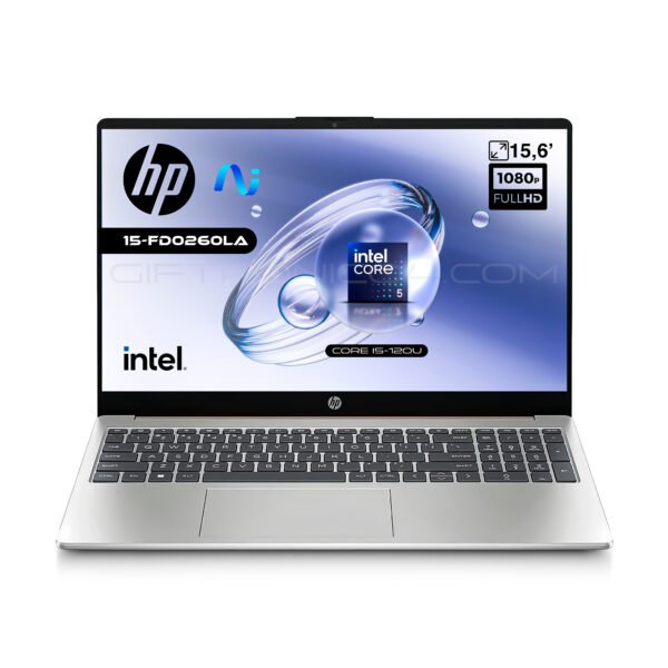 Portatil HP 15-fd0260la Full HD Intel Core i5-120U RAM 16GB 512GB SSD — foto 1 de 9